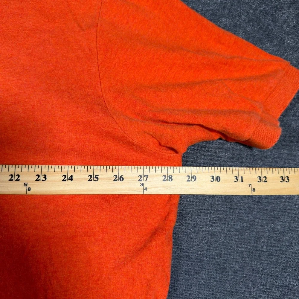 Polo Ralph Lauren Polo Shirt Mens XXL Orange Short Sleeve Cotton Pique Pony Logo